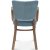 Tulip Stuhl mit 1 Gestell - Optionale Farbe des Gestells und der Polsterung