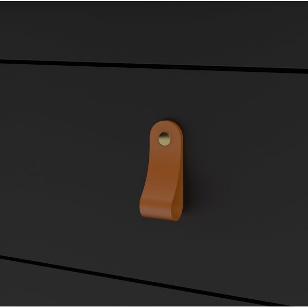 Nachttisch Madrid - Schwarz