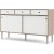 Rome Sideboard mit 2 Schiebetren und 3 Schubladen - Hickory/Wei