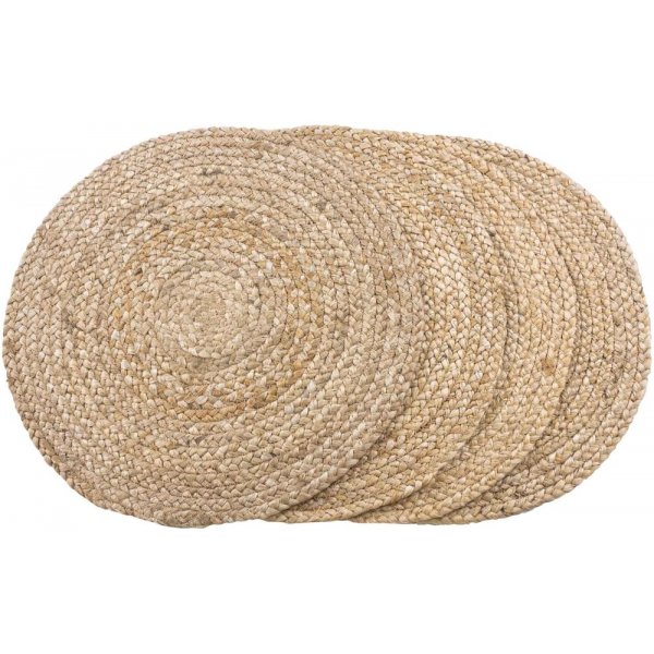 Bombay Tischset 4er-Pack - Jute Bombay Tischset 4er-Pack - Jute