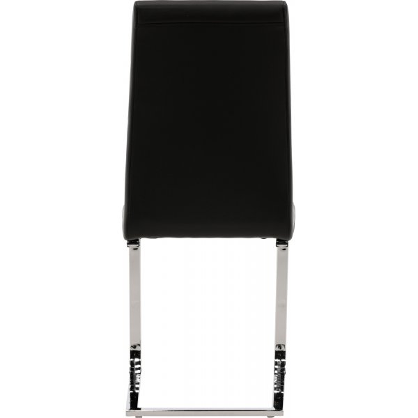 Tempo Esszimmerstuhl - Schwarzes PU Tempo Esszimmerstuhl - Schwarzes PU
