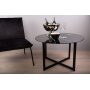 Figo runder Couchtisch 80 cm - Schwarz