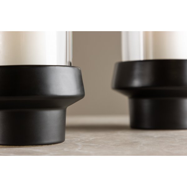 Davida Laterne 13 x 20 cm - Schwarz Davida Laterne 13 x 20 cm - Schwarz