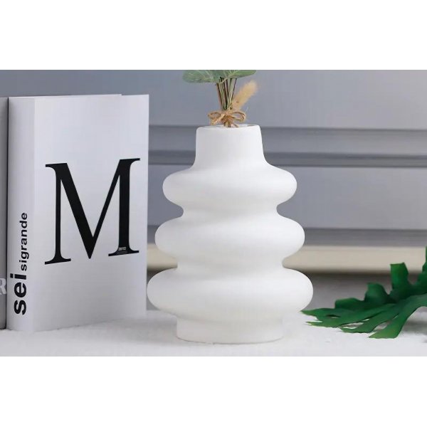 Damas Vase - Weiß Damas Vase - Weiß