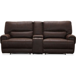 Elektrisches 2-Sitzer-Sofa Las Vegas - Dunkelbraun