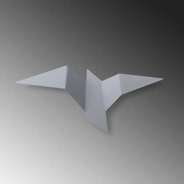 Pacali Wandleuchte 56 x 24 cm - Grau Pacali Wandleuchte 56 x 24 cm - Grau