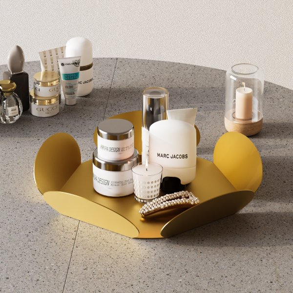 Rhodes Dekoschale - Gold Rhodes Dekoschale - Gold