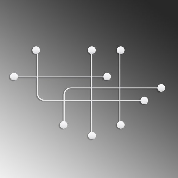 Samara Kleiderbgel - Wei