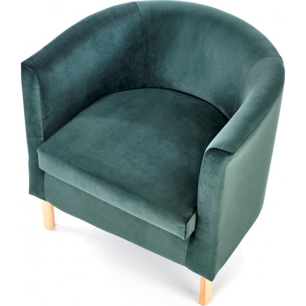 Seal Sessel - Grüner Samt + Möbelreinigung Seal Sessel - Grüner Samt + Möbelreinigung