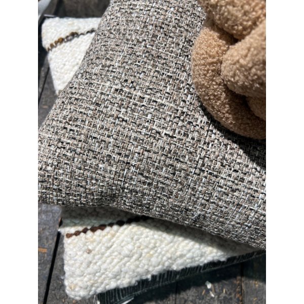 Isa Kissenbezug 45 x 45 cm - Braun