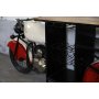 Glider Motorrad Bartisch/Theke 226 x 45,7 cm - Metall/mango