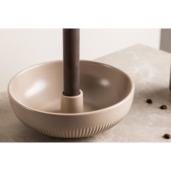 Posh Kerzenständer 18 x 6 cm - Beige Posh Kerzenständer 18 x 6 cm - Beige