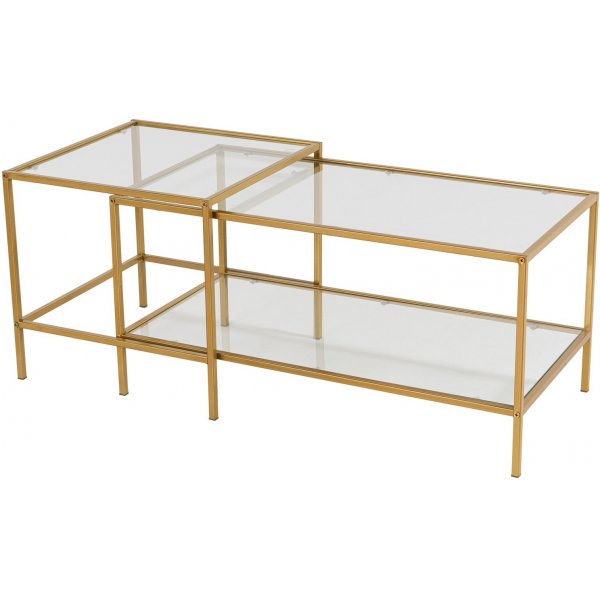 Sevay Couchtisch-Set - Gold
