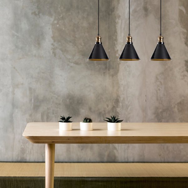 Berkeley Deckenleuchte 251-S1 - Schwarz