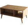Exxen Couchtisch 90 x 41,6 cm - Eiche