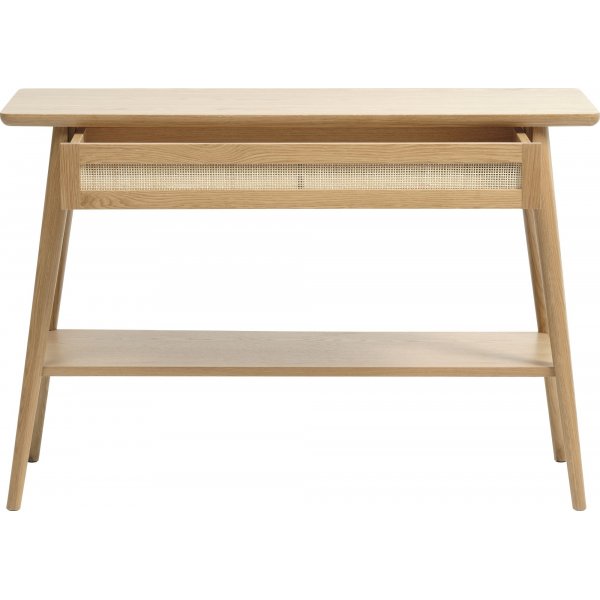 Yuma Konsolentisch mit Schublade aus ge�lter Eiche