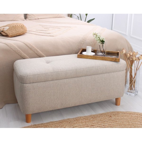 Rocio Hocker - Beige Rocio Hocker - Beige