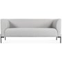 Mistral 2,5-Sitzer-Sofa - Hellgrau (Stoff)