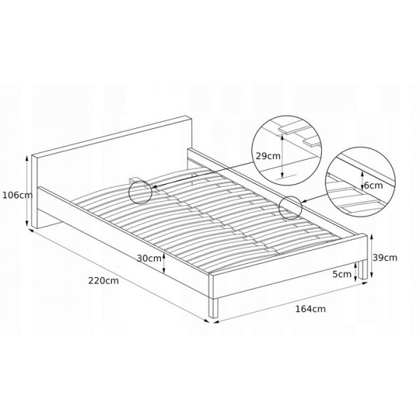Arijana Bettgestell mit Stauraum 160x200 cm - Grüner Samt Arijana Bettgestell mit Stauraum 160x200 cm - Grüner Samt