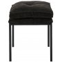Sentado Hocker mit Kissen - Schwarz