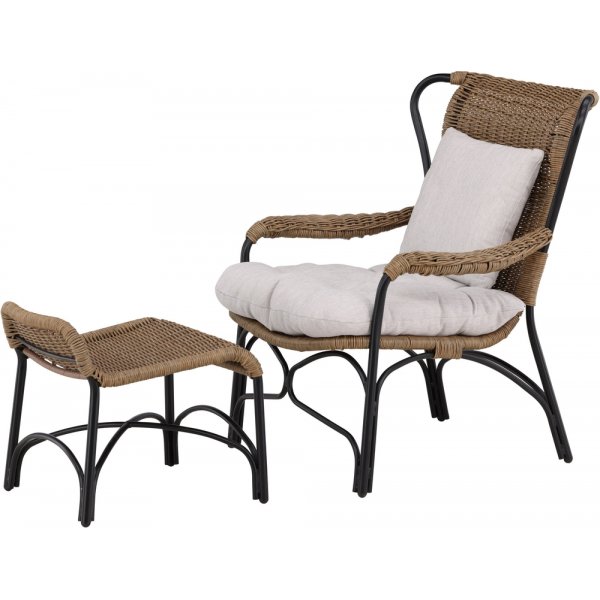 Loreto-Sessel - Schwarz Loreto-Sessel - Schwarz