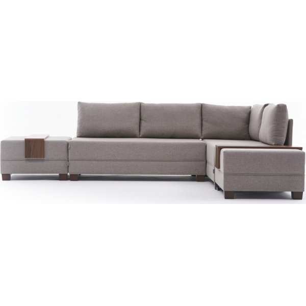 Ecksofa Fly - Creme