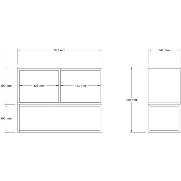 Zermat Konsolentisch - Travertin