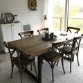 Kundenbild Vintage-Esszimmerstuhl - Eiche antik gebeizt