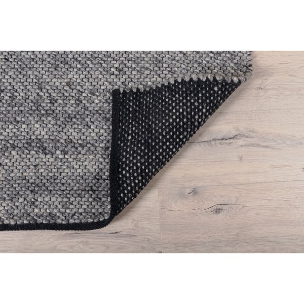 Wollteppich Allison - Silberfarbene Wolle Wollteppich Allison - Silberfarbene Wolle