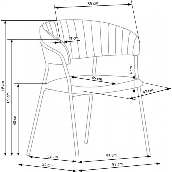 Cadeira-Sessel 426 - Gr�n
