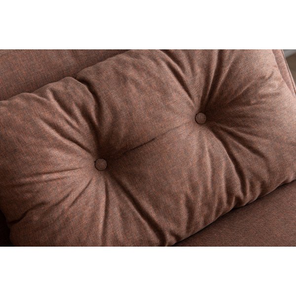 Sando 2-Sitzer-Schlafsofa - Hellbraun