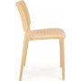 Cadeira stapelbarer Esszimmerstuhl 514 - Orange