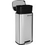 Totte Mlleimer 30 l - Silber