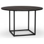 Sintorp runder Esstisch 115 cm - Schwarzer Marmor (Exklusives Laminat)