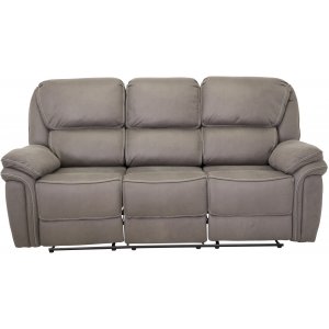 Riverdale Sofa - Grau + Möbelpflegeset für Textilien