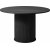 Runder Mood-Tisch aus schwarz gebeizter Eiche - 120 cm