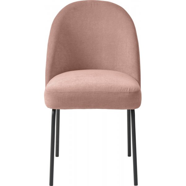 Zirkusstuhl aus rosa Chenille