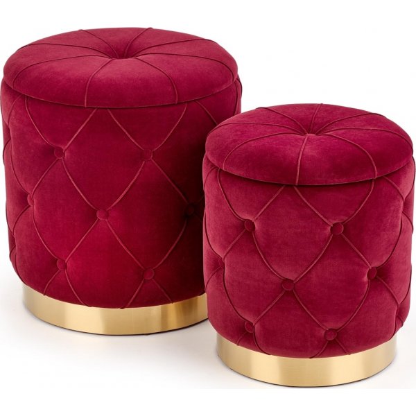 Hitch Pouf - Rot Hitch Pouf - Rot