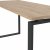 Schilderschreibtisch 150 cm - Mattgrau/Hickory