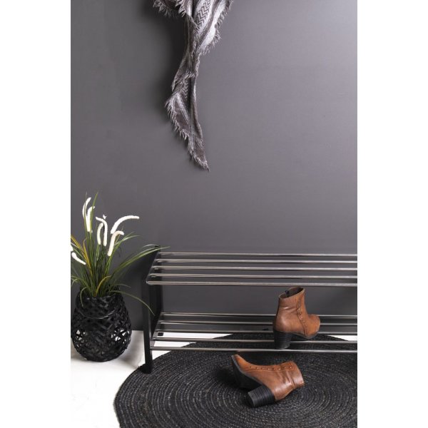 Padova Schuhregal - Schwarz