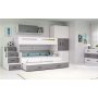 Max Etagenbett mit Zustellbett 120 x 200 cm - Beliebige Farbe
