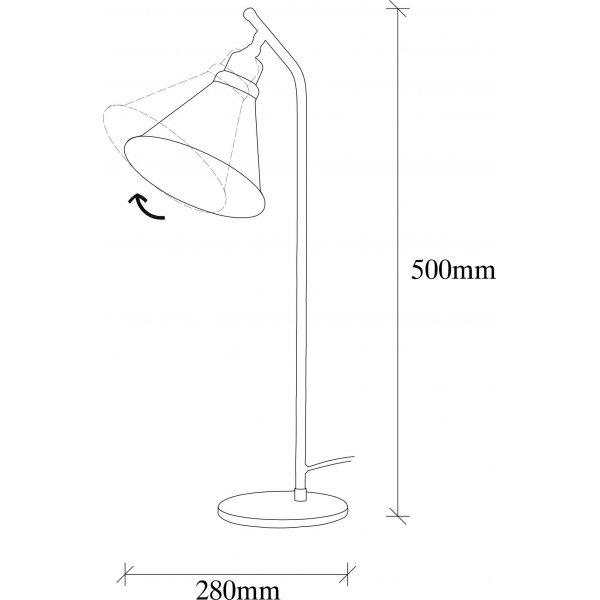 Sivani Tischlampe 2 - Vintage