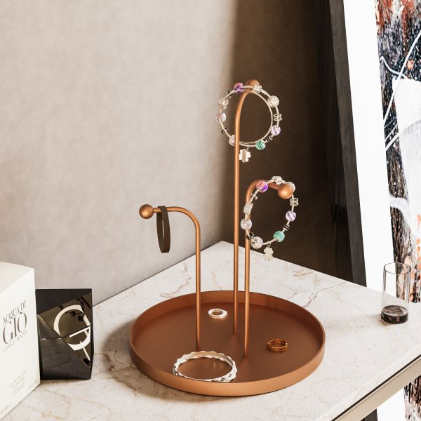 Leros Dekoschale - Kupfer Leros Dekoschale - Kupfer