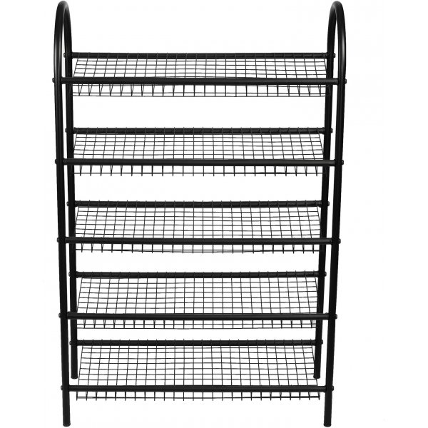 Roger Schuhregal - Schwarz