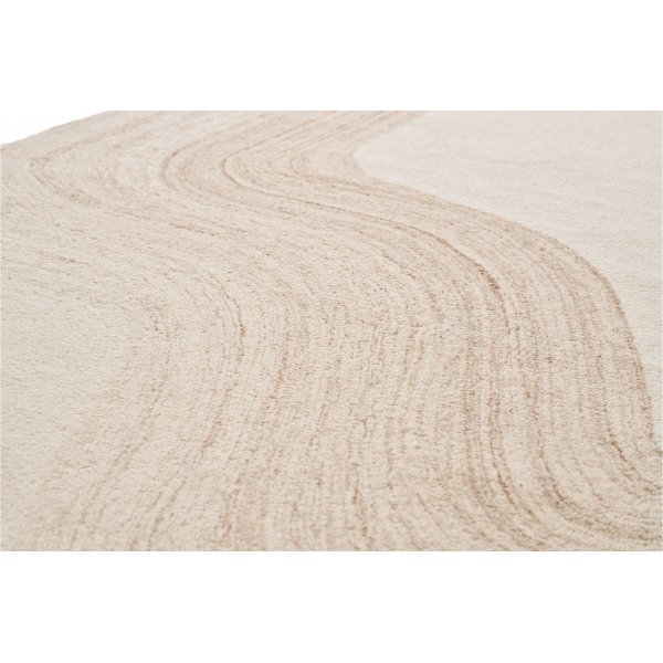 Surat-Teppich 230 x 160 cm - Hellbraun/Elfenbein Surat-Teppich 230 x 160 cm - Hellbraun/Elfenbein