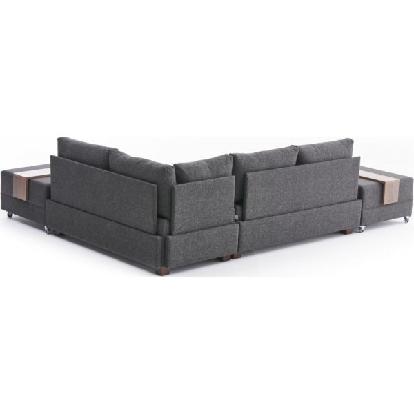 Fly Ecksofa rechts - Anthrazit Fly Ecksofa rechts - Anthrazit