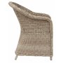 Gartengruppe: 8 Sthle und Esstisch 230 x 100 cm Rattan - Menton/Mercury