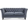 Milton Chesterfield 2-Sitzer Sofa - Farbe whlbar!
