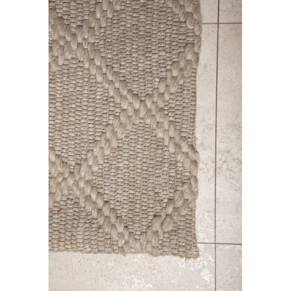 Wollteppich Cirrus - Beige Wollteppich Cirrus - Beige