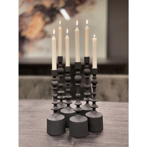 Basilio Leuchter gro� - Schwarz